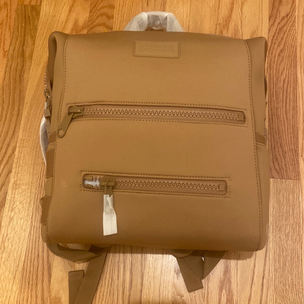 NWT INDI NEOPRENE DIAPER BACKPACK - caramel